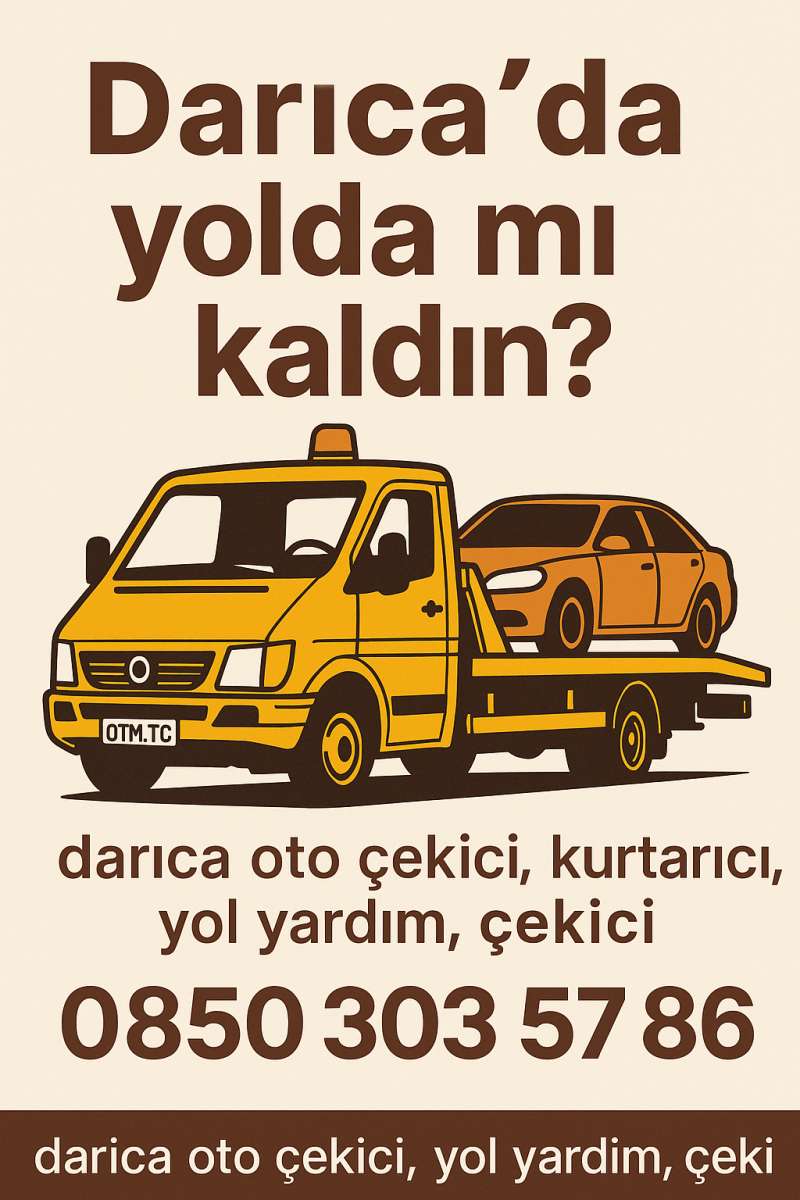 Darıca Oto Çekici - Yol Yardım Hizmeti